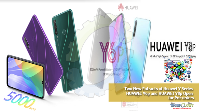 Two New Entrants of Huawei Y Series HUAWEI Y6p and HUAWEI Y8p Open for Pre-orders