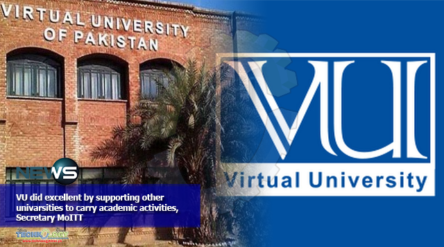VU did excellent by supporting other varsities to carry academic activities, Secretary MoITT