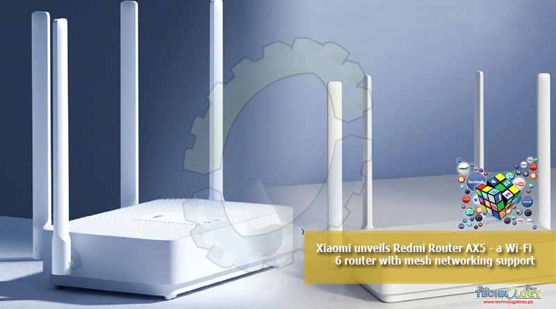 Xiaomi-unveils-Redmi-Router-AX5-a-Wi-Fi-6-router-with-mesh-networking-support