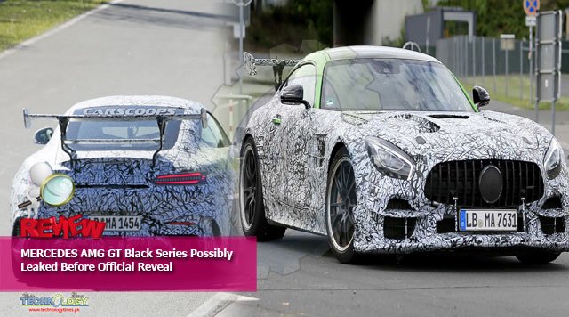 MERCEDES AMG GT Black Series Possibly Leaked Before Official Reveal