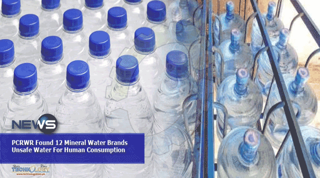 PCRWR-Found-12-Mineral-Water-Brands-Unsafe-Water-For-Human-Consumption