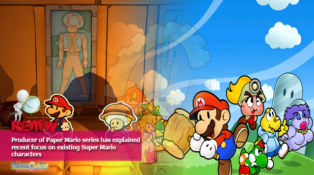 Producer of Paper Mario series has explained recent focus on existing Super Mario characters