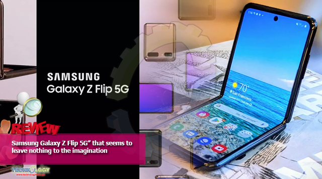 Samsung Galaxy Z Flip 5G” that seems to leave nothing to the imagination