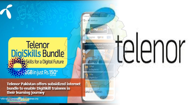 Telenor Pakistan offers subsidized internet bundle to enable DigiSkill trainees in their learning journey