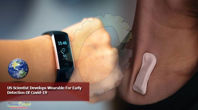 US Scientist Develops Wearable For Early Detection Of Covid-19