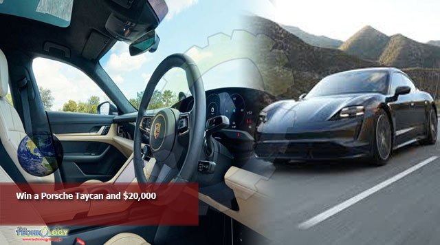 Win a Porsche Taycan and $20,000