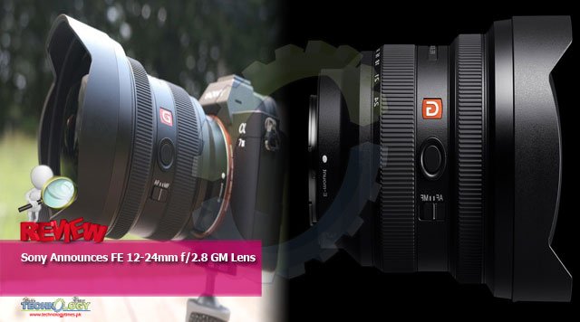 Sony Announces FE 12-24mm f/2.8 GM Lens