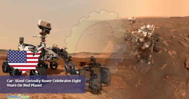 Car- Sized Curiosity Rover Celebrates Eight Years On Red Planet