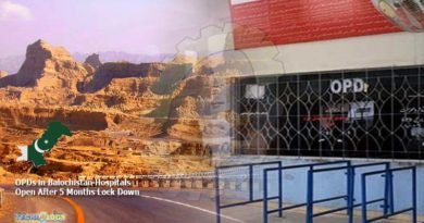 OPDs in Balochistan Hospitals Open After 5 Months Lock Down