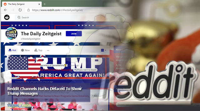 Reddit Channels Hacks Defaced To Show Trump Messages