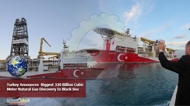 Turkey Announces Biggest 320 Billion Cubic Meter Natural Gas Discovery In Black Sea