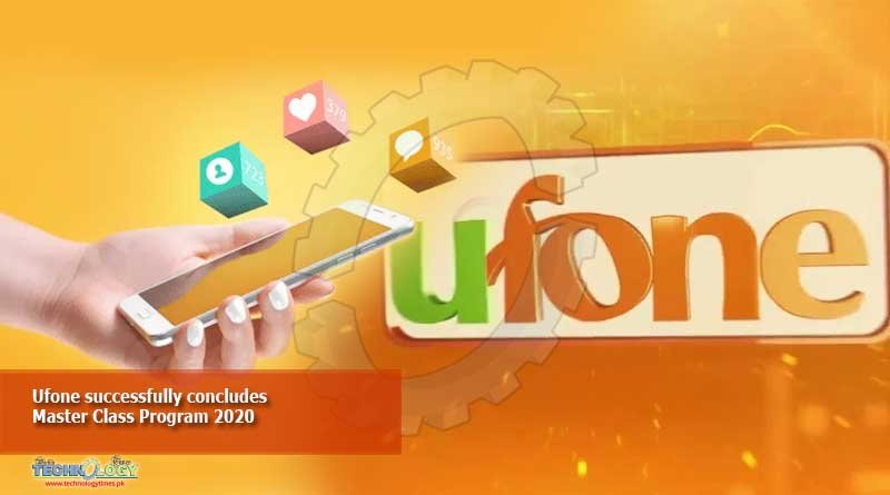 Ufone successfully concludes Master Class Program 2020