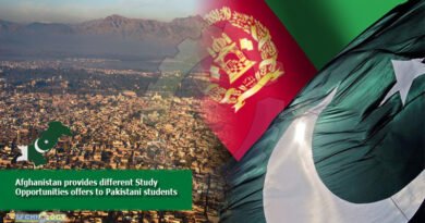 Afghanistan provides different Study Opportunities offers to Pakistani students