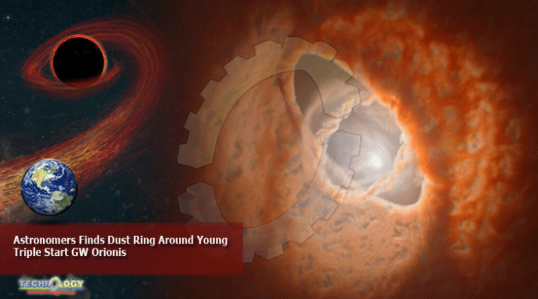 Astronomers Finds Dust Ring Around Young Triple Start GW Orionis