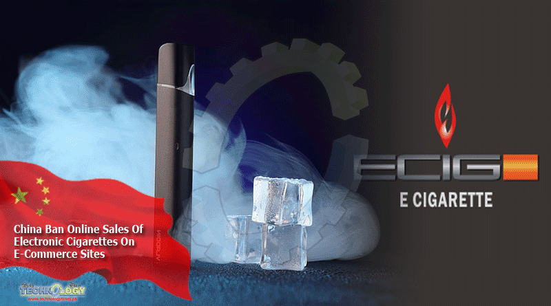 China Ban Online Sales Of Electronic Cigarettes On E-Commerce Sites