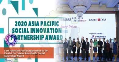 First Pakistani Youth Organization to be Finalist for Taiwan Asia-Pacific Social Innovation Award