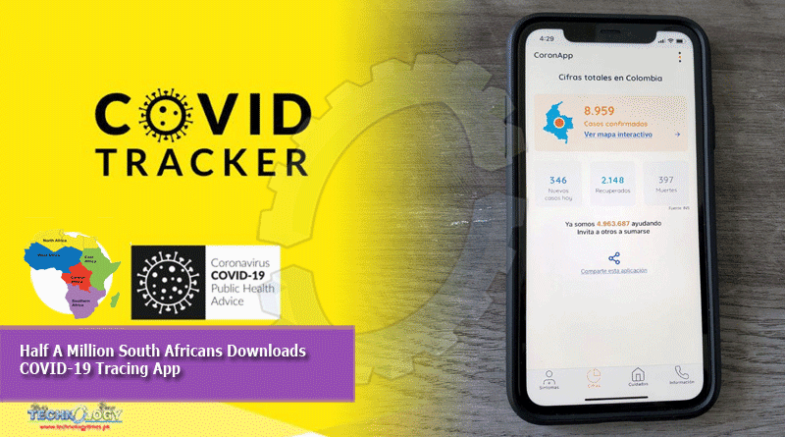 Half A Million South Africans Downloads COVID-19 Tracing App