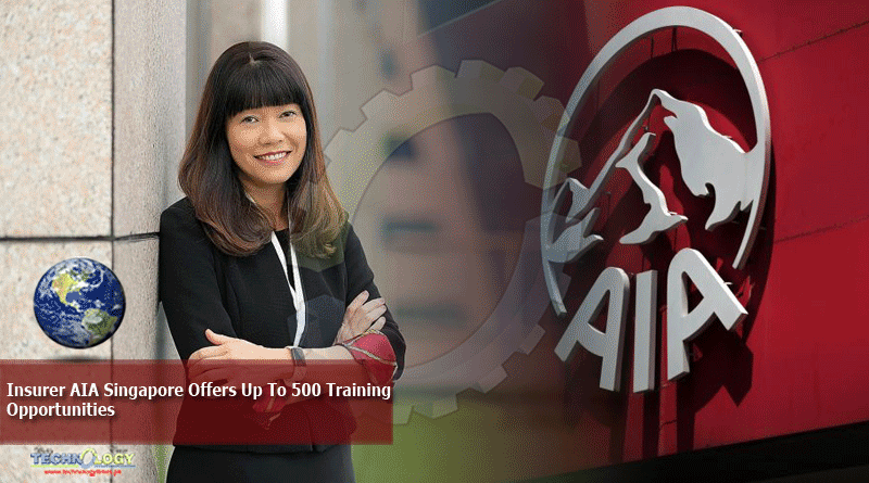Insurer AIA Singapore Offers Up To 500 Training Opportunities