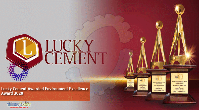 Lucky Cement Awarded Environment Excellence Award 2020