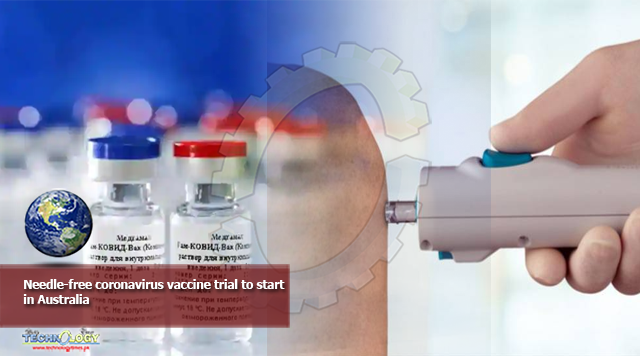 Needle-free coronavirus vaccine trial to start in Australia
