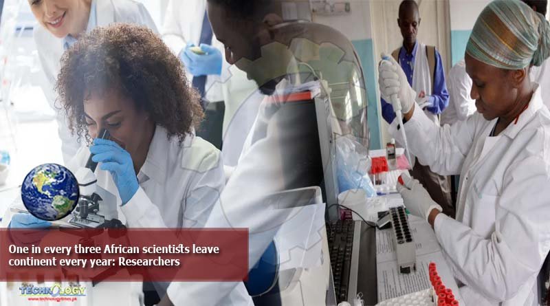 One in every three African scientists leave continent every year