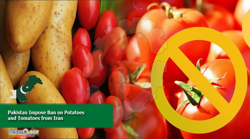 Pakistan impose ban on Potatoes and tomatoes from iran