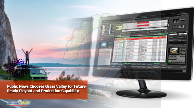 Public News Chooses Grass Valley for Future-Ready Playout and Production Capability