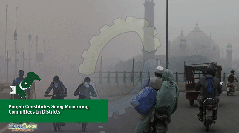 Punjab Constitutes Smog Monitoring Committees In Districts