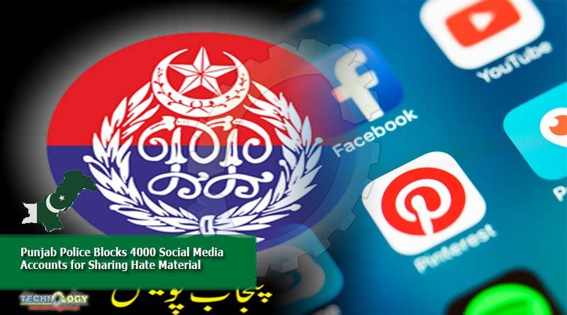 Punjab Police Blocks 4000 Social Media Accounts for Sharing Hate Material