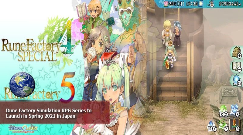 Rune Factory simulation RPG series to launch in spring 2021 in Japan