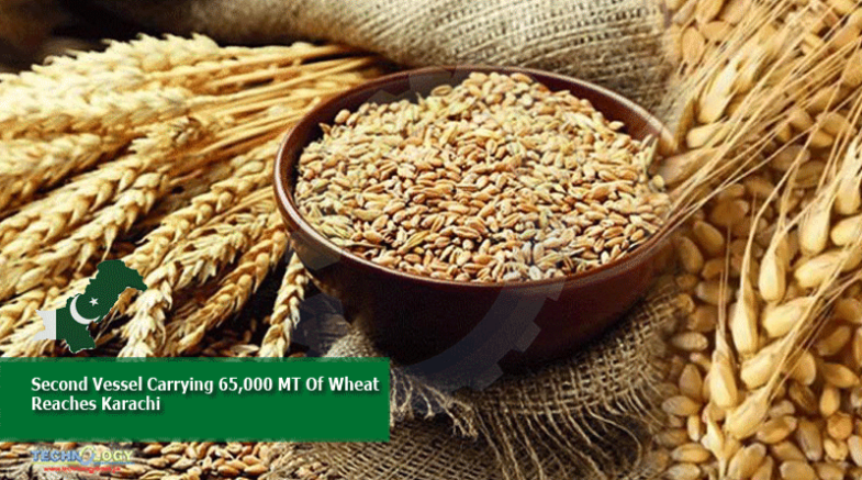 Second Vessel Carrying 65,000 MT Of Wheat Reaches Karachi