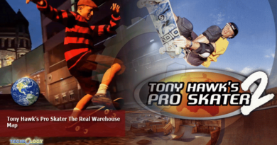 Tony Hawk’s Pro Skater The Real Warehouse Map