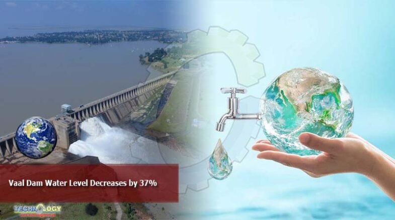 Vaal dam water level decreases