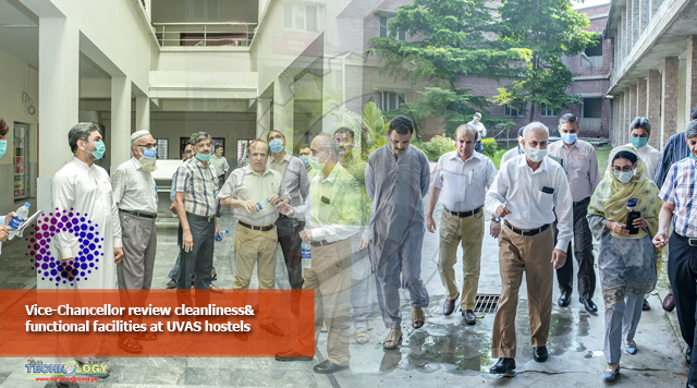 Vice-Chancellor review cleanliness& functional facilities at UVAS hostels