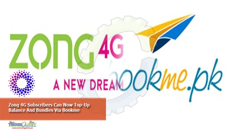 Zong 4G subscribers can now top-up balance and bundles via Bookme