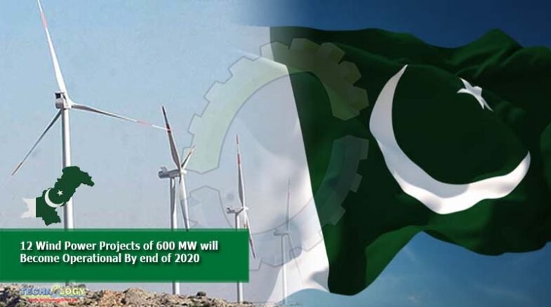 12 wind power projects of 600 MW will become operational by end of 2020