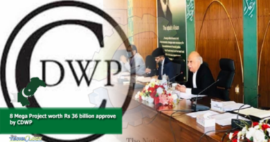 8 Mega Projects worth Rs 36 billion approve by CDWP