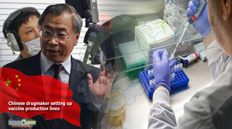 Chinese drugmaker setting up vaccine production lines