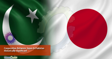 Cooperation Between Japan & Pakistan Historically Significant
