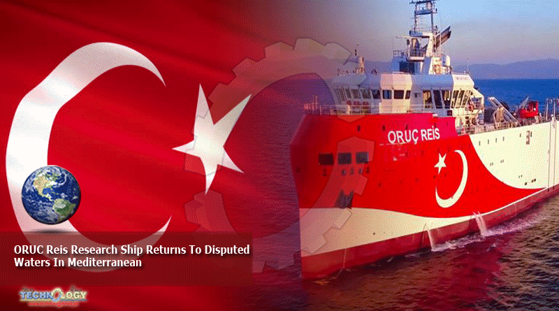 ORUC Reis Research Ship Returns To Disputed Waters In Mediterranean