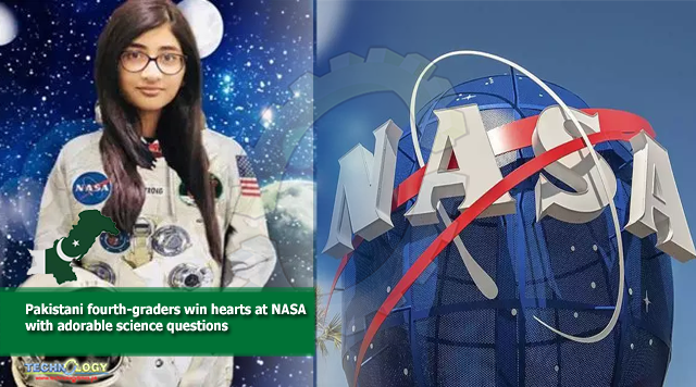 Pakistani fourth-graders win hearts at NASA with adorable science questions