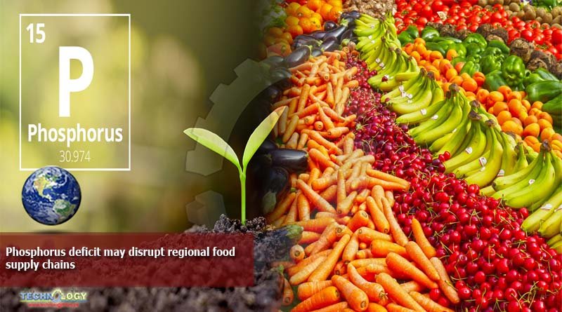 Phosphorus deficit may disrupt regional food supply chains