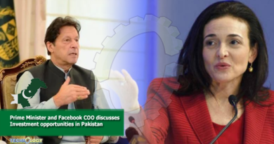 Prime Minister and Facebook COO discusses Investment opportunities in Pakistan