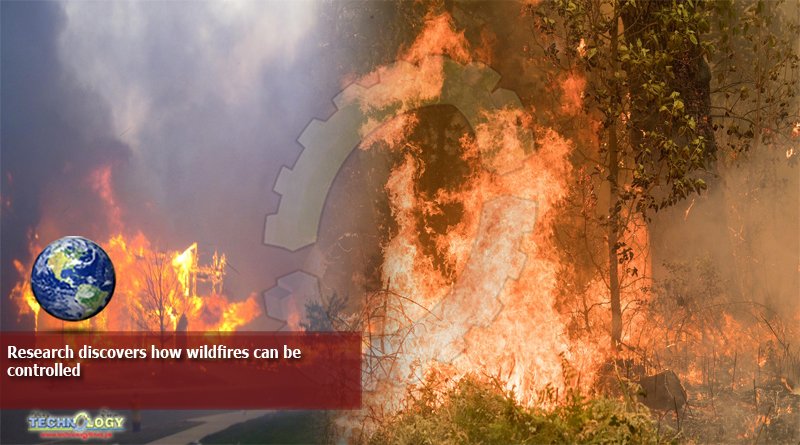 Research discovers how wildfires can be controlled