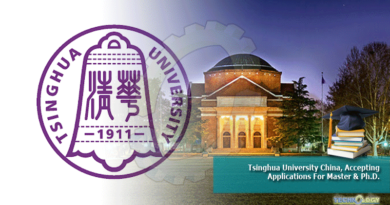 Tsinghua University China, Accepting Applications For Master & Ph.D.