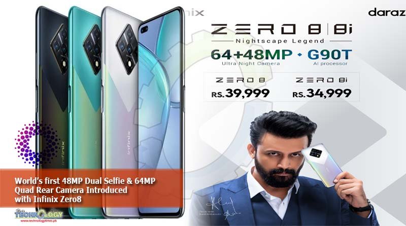 World’s first 48MP Dual Selfie & 64MP Quad Rear Camera Introduced with Infinix Zero8