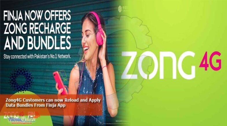 Zong4G Customers can now Reload and Apply Data Bundles From Finja App