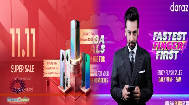 Huawei Launches Mega 11.11 Sale for its Devices Exclusively on Daraz.pk