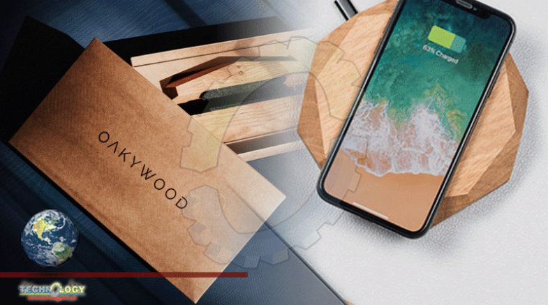 Save 20% On This Stylish Handcrafted Oak Wood Wireless Charger