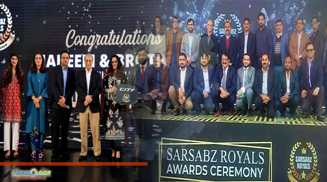 Top performing dealers of Pakistan get recognized by Sarsabz Fertilizer at the Sarsabz Royals award ceremony